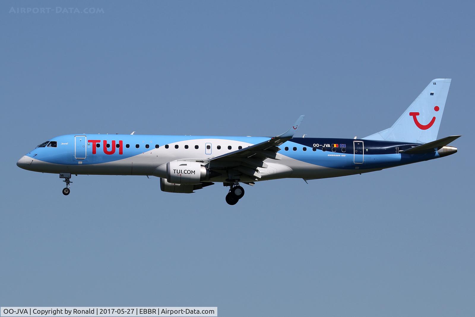 OO-JVA, 2015 Embraer 190STD (ERJ-190-100STD) C/N 19000689, at bru