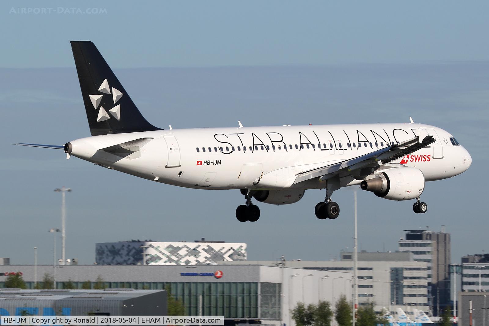HB-IJM, 1996 Airbus A320-214 C/N 635, at spl