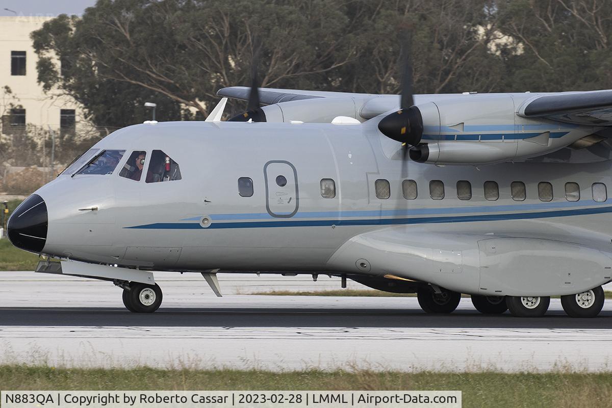 N883QA, 2002 CASA CN-235-300 C/N C135, Runway 13 Backtrack