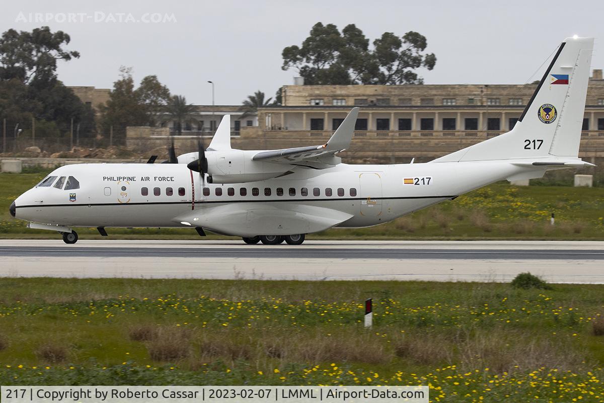 217, 2023 CASA C-295W C/N S-217, Runway 13 Backtrack