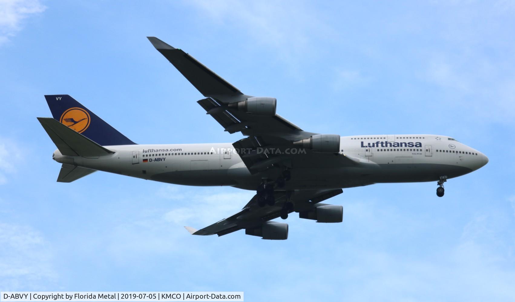 D-ABVY, 2000 Boeing 747-430 C/N 29869, Lufthansa 747-400 zx