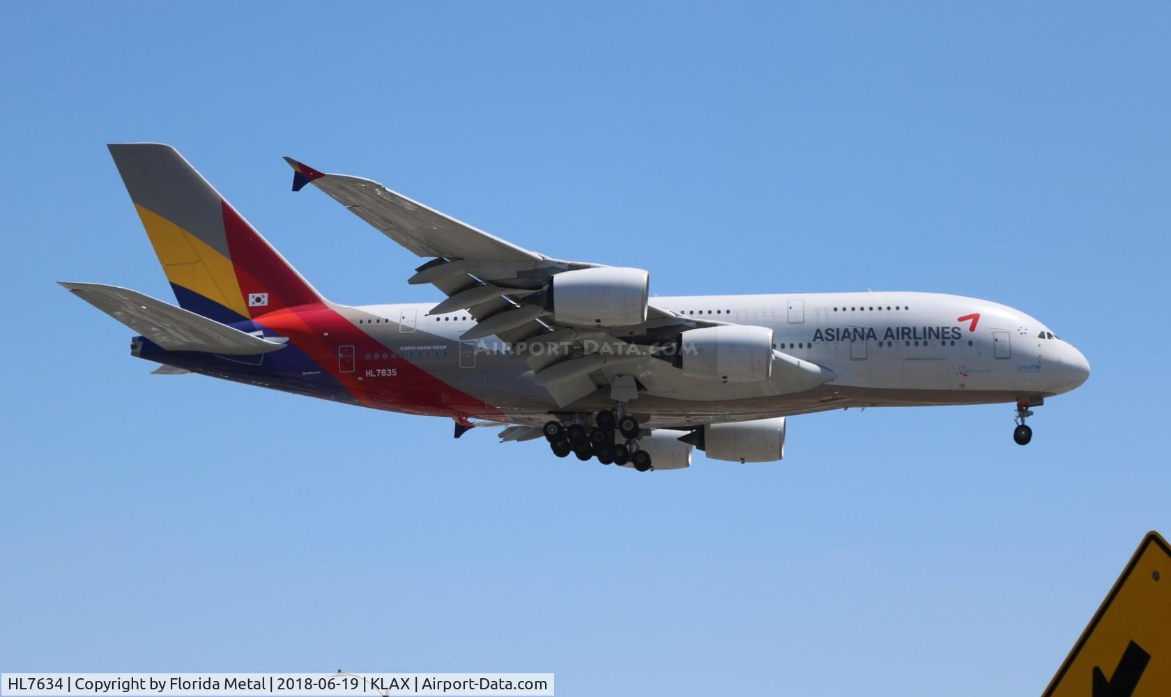 HL7634, 2014 Airbus A380-841 C/N 0179, Asiana A380 zx