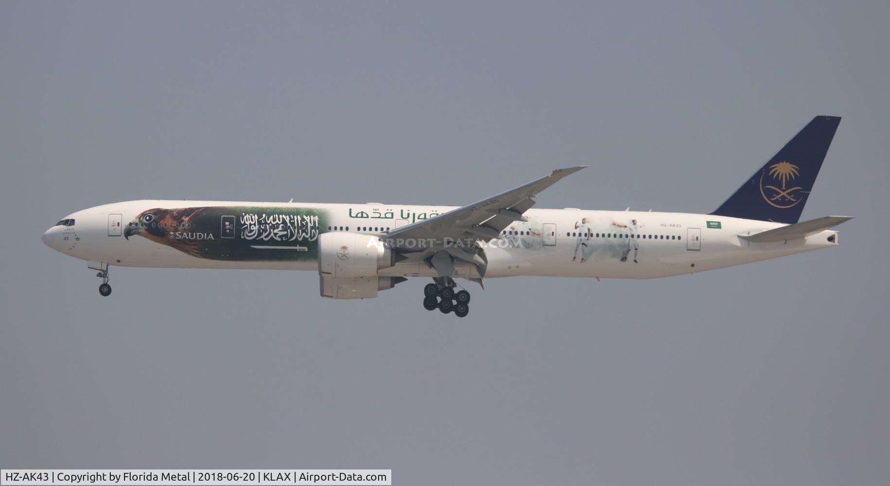 HZ-AK43, 2017 Boeing 777-368/ER C/N 62763, Saudi 773 zx