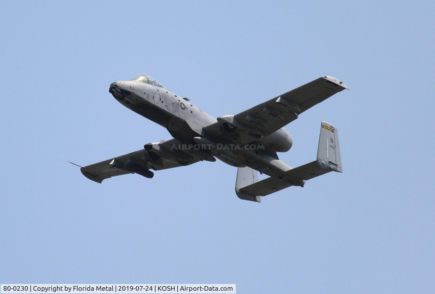80-0230, 1980 Fairchild Republic A-10C Thunderbolt II C/N A10-0580, USAF A-10 zx
