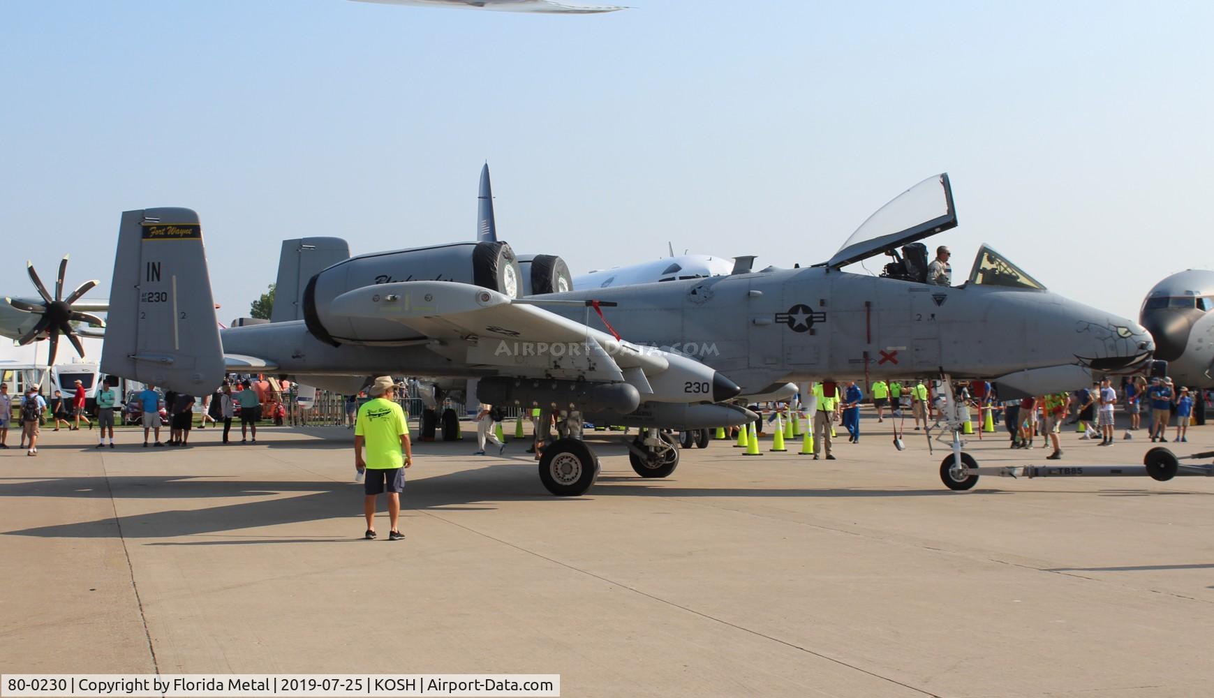 80-0230, 1980 Fairchild Republic A-10C Thunderbolt II C/N A10-0580, USAF A-10 zx