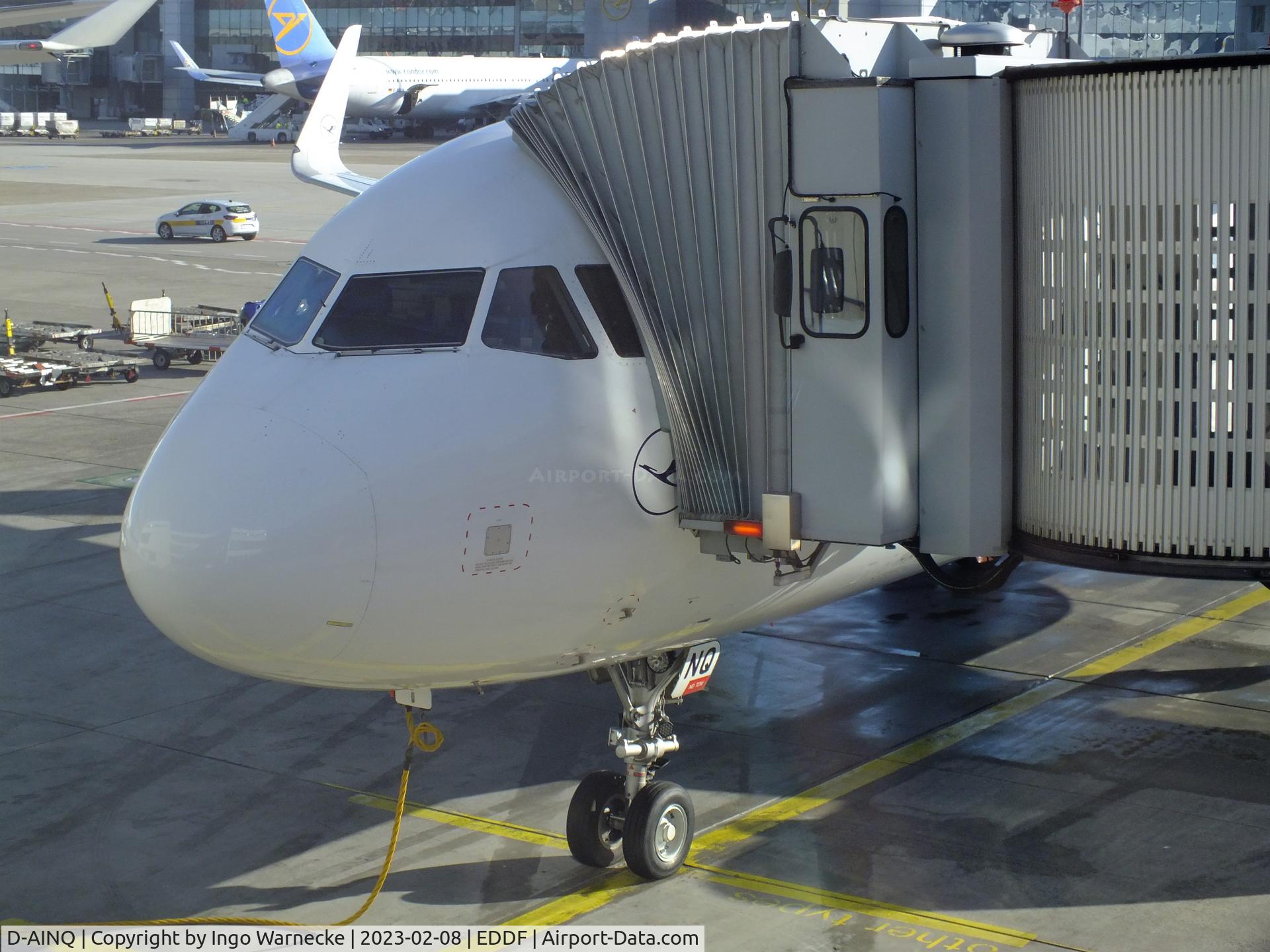 D-AINQ, 2019 Airbus A320-271N C/N 8870, Airbus A320-271N NEO 'Bad Homburg vor der Höhe' of Lufthansa at Frankfurt/Main airport