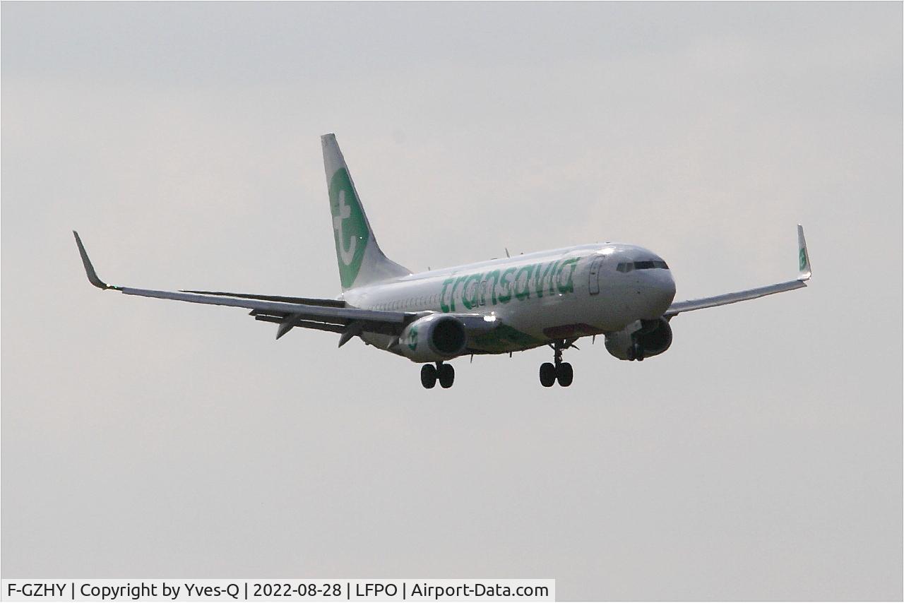 F-GZHY, 2016 Boeing 737-8K2 C/N 41344, Boeing 737-8K2, On final rwy 06, Paris-Orly Airport (LFPO-ORY)