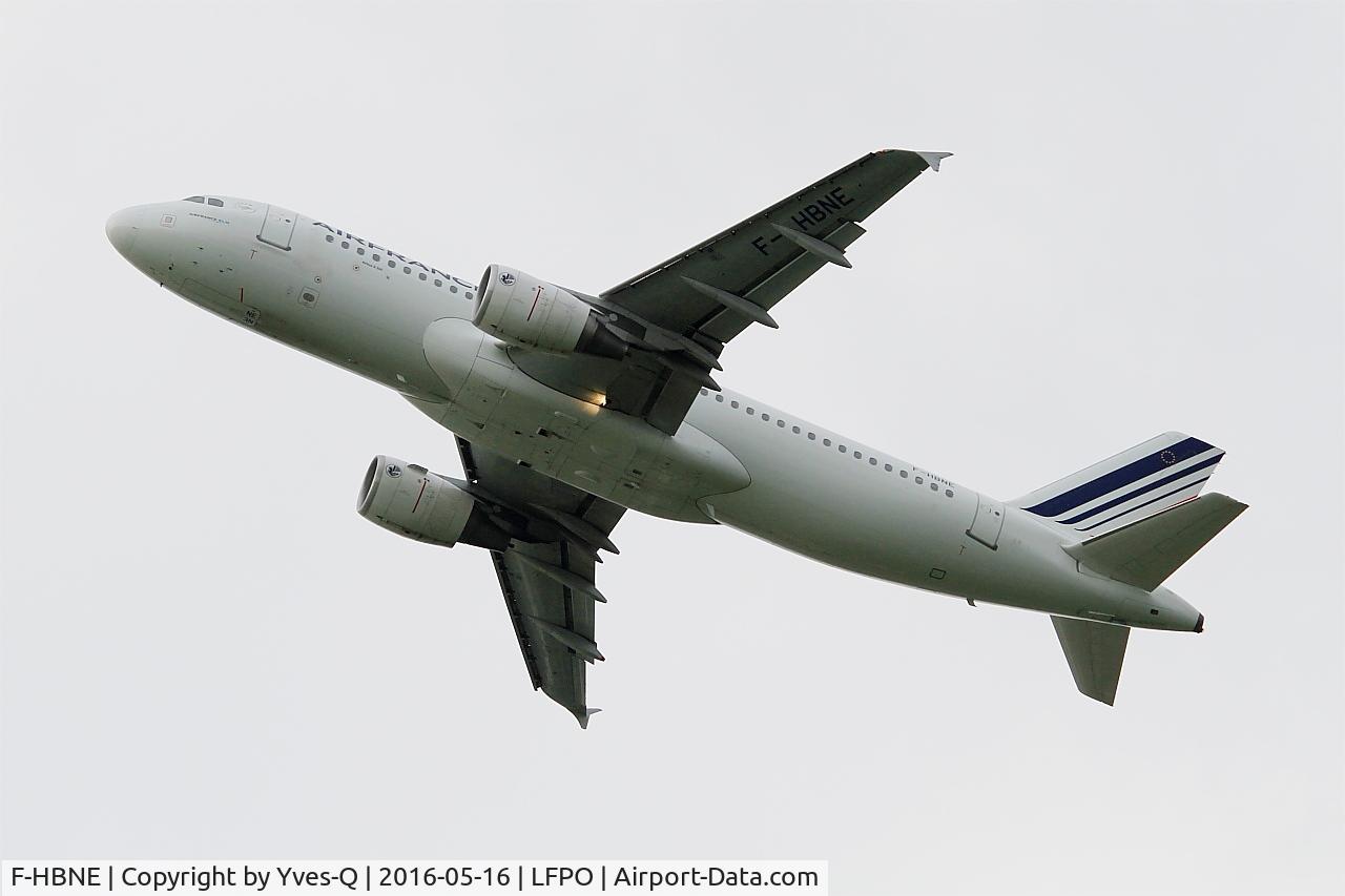 F-HBNE, 2011 Airbus A320-214 C/N 4664, Airbus A320-214, Climbing from rwy 24, Paris-Orly Airport (LFPO-ORY)