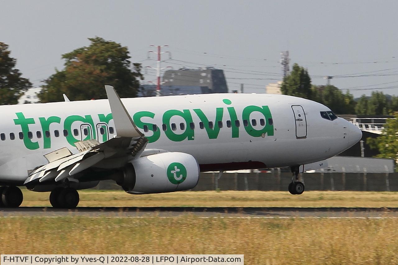 F-HTVF, 2017 Boeing 737-8K2 C/N 62160, Boeing 737-8K2, Landing rwy 06, Paris-Orly Airport (LFPO-ORY)