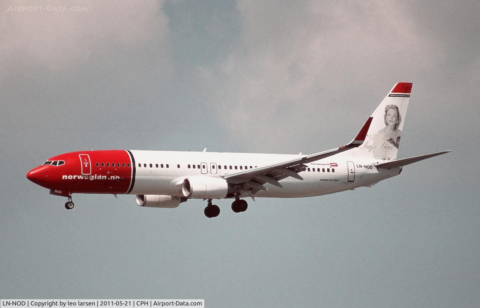 LN-NOD, 2008 Boeing 737-8Q8 C/N 35280, Copenhagen 21.5.2011
