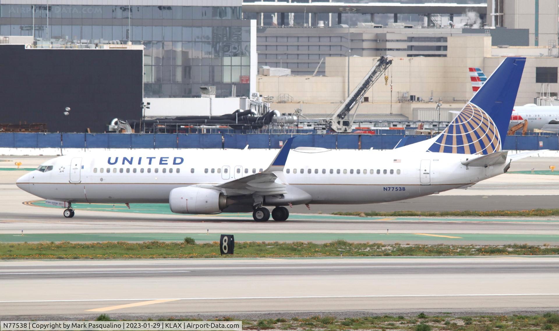 N77538, 2016 Boeing 737-824 C/N 63694, Boeing 737-824