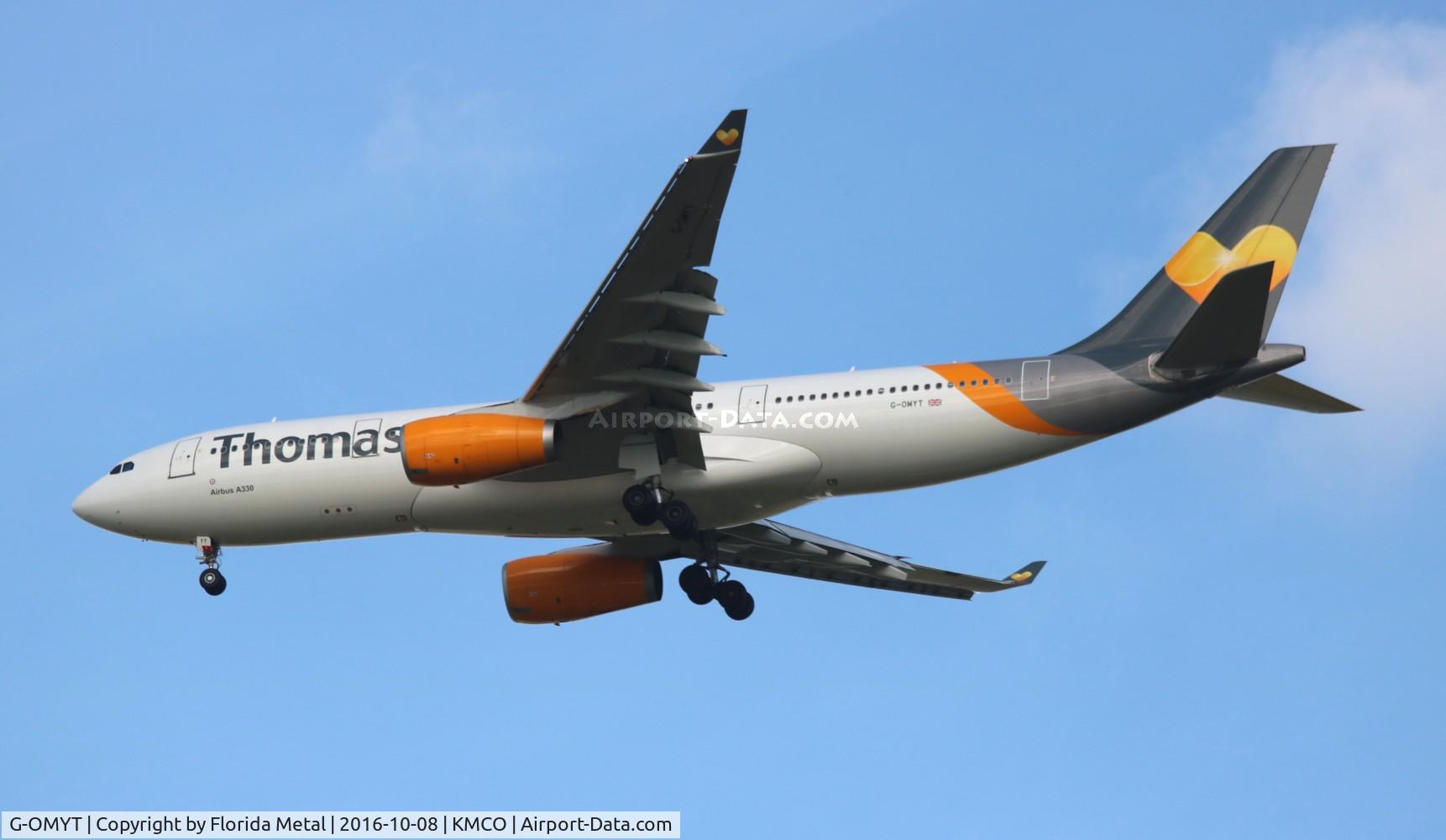 G-OMYT, 1999 Airbus A330-243 C/N 301, Thomas Cook A332 zx