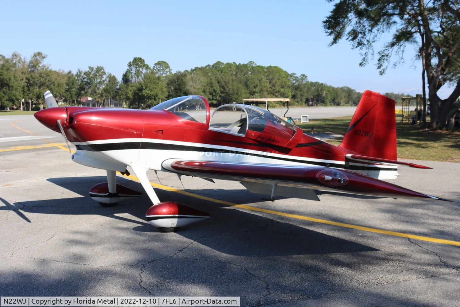 N22WJ, 2011 Vans RV-7 C/N 73604, Spruce Creek 2022