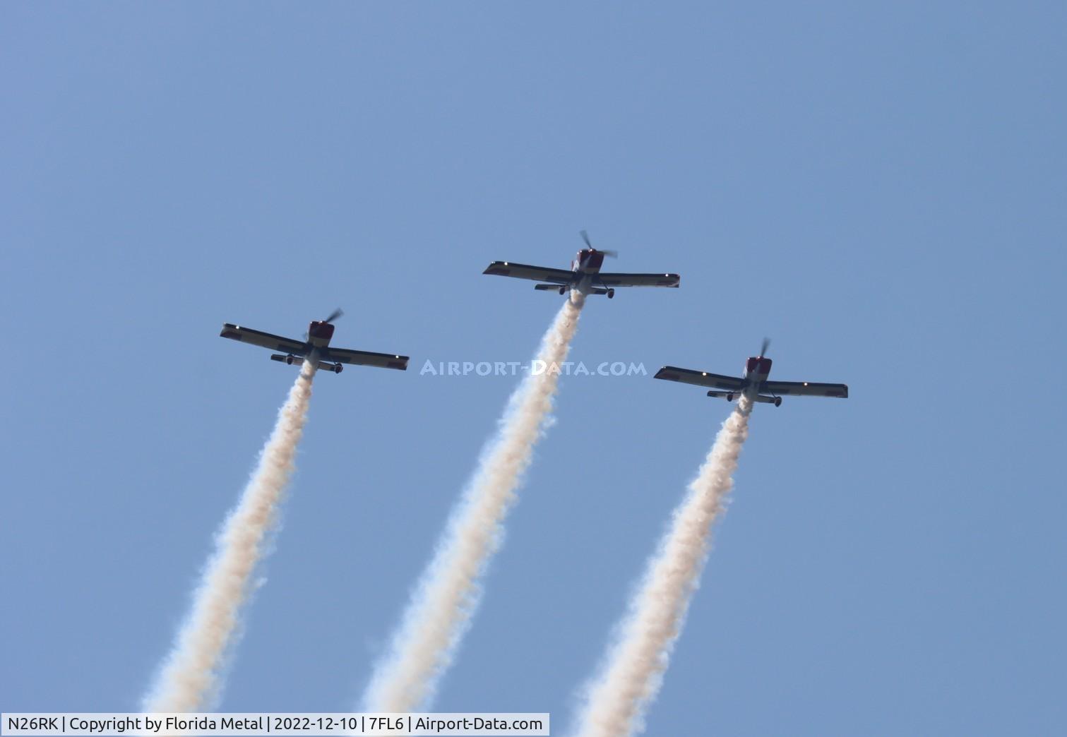 N26RK, 2007 Vans RV-8 C/N 82401, Spruce Creek 2022