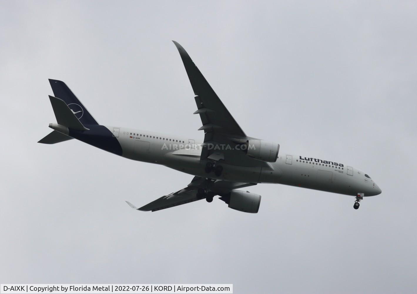D-AIXK, 2018 Airbus A350-941 C/N 212, Lufthansa A359 zx
