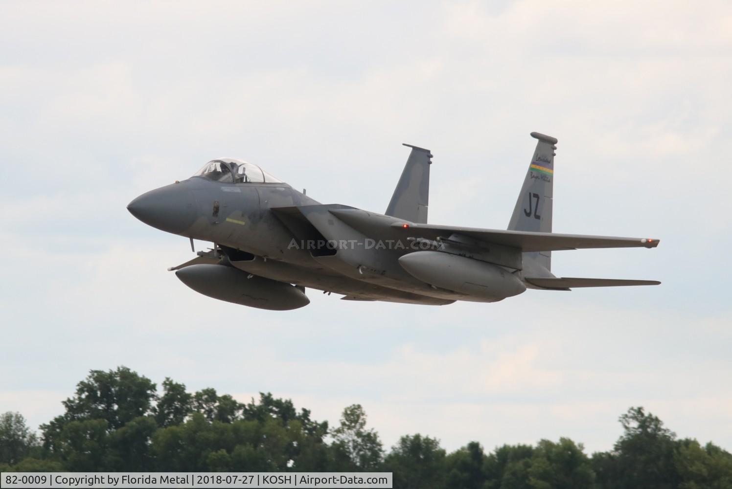 82-0009, 1982 McDonnell Douglas F-15C Eagle C/N 0820/C240, USAF F-15 zx