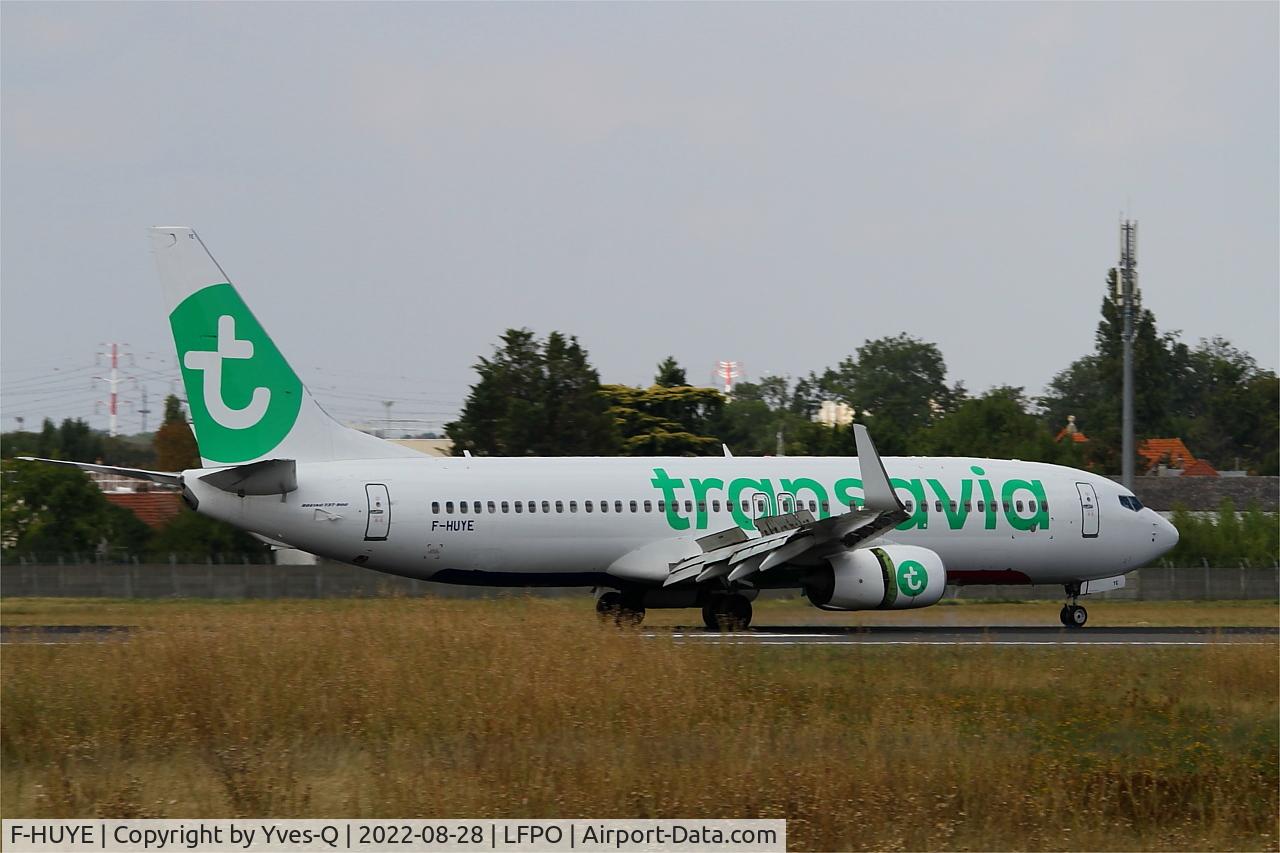 F-HUYE, 2017 Boeing 737-800 C/N 42278, Boeing 737-800, Landing rwy 06, Paris-Orly airport (LFPO-ORY)