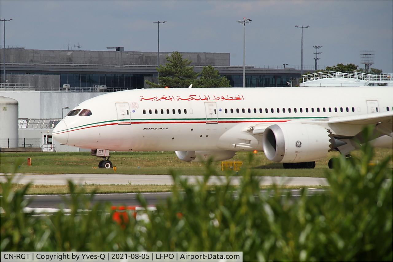 CN-RGT, 2016 Boeing 787-8 Dreamliner C/N 35509, Boeing 787-8, Taxiing, Paris Orly airport (LFPO-ORY)