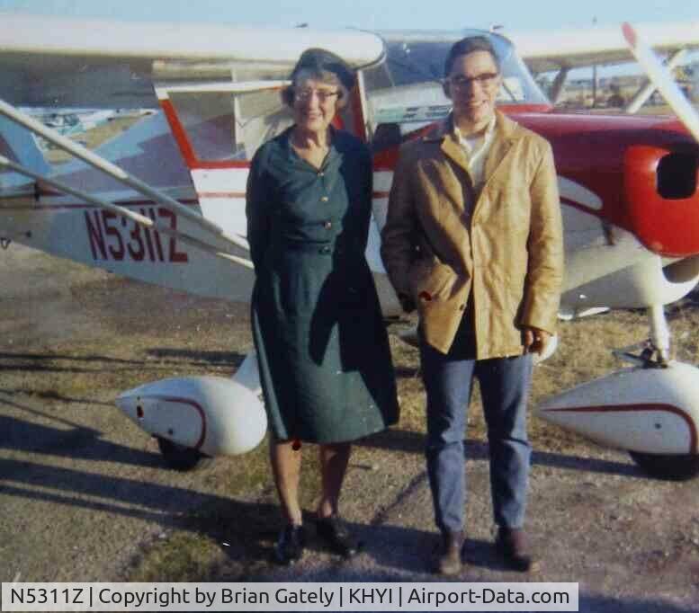 N5311Z, 1961 Piper PA-22-108 Colt C/N 22-9014, Flying in the New Braunfels area in the 70s with Valeska, our ranch lease owner lady, over her ranch.