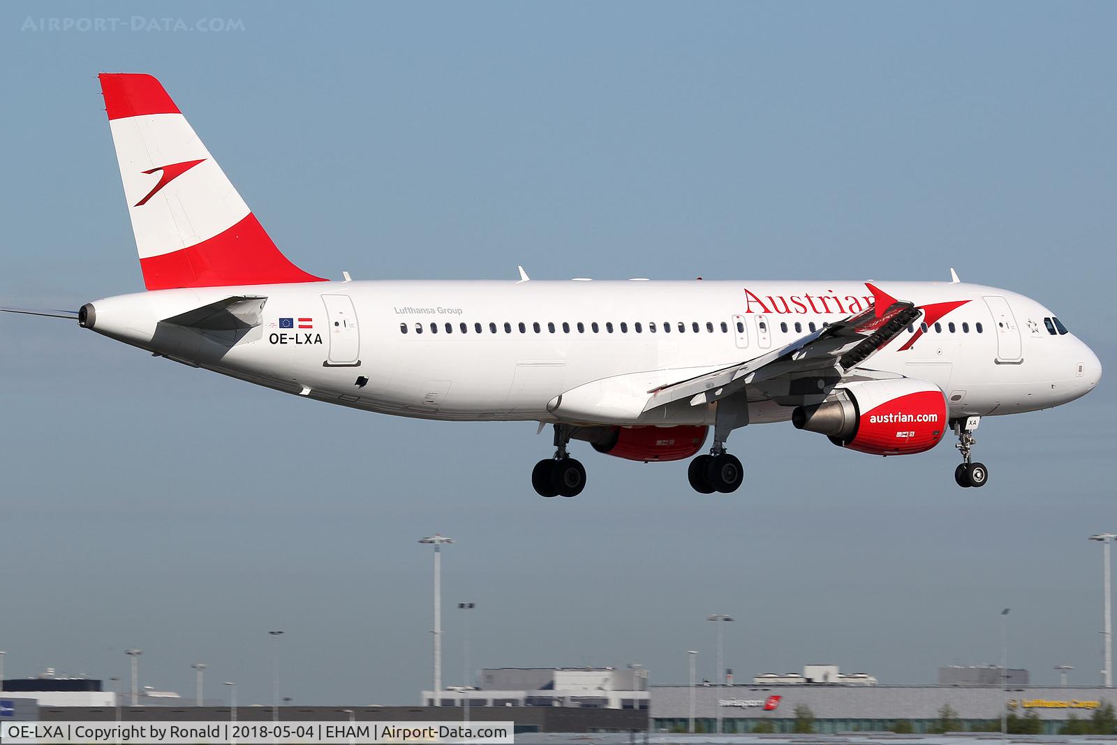 OE-LXA, 2007 Airbus A320-216 C/N 3295, at spl