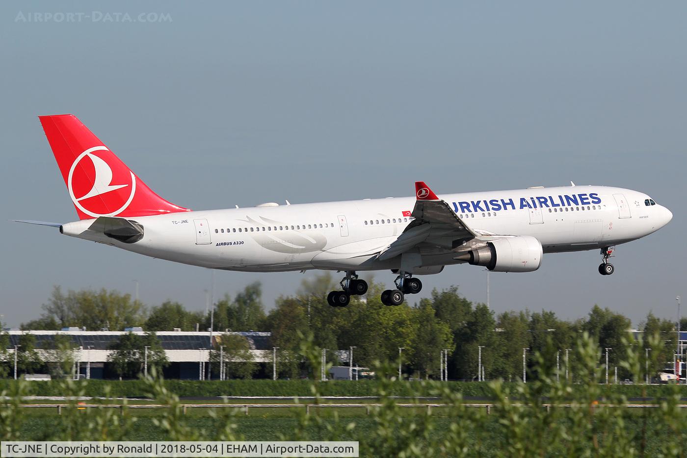 TC-JNE, 2006 Airbus A330-203 C/N 774, at spl