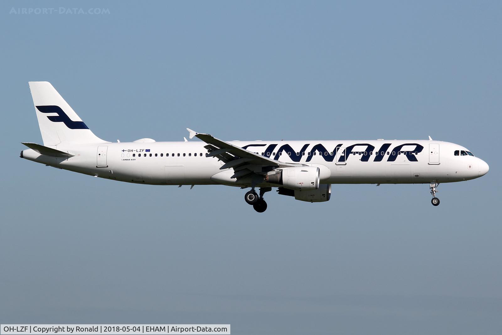 OH-LZF, 2004 Airbus A321-211 C/N 2208, at spl