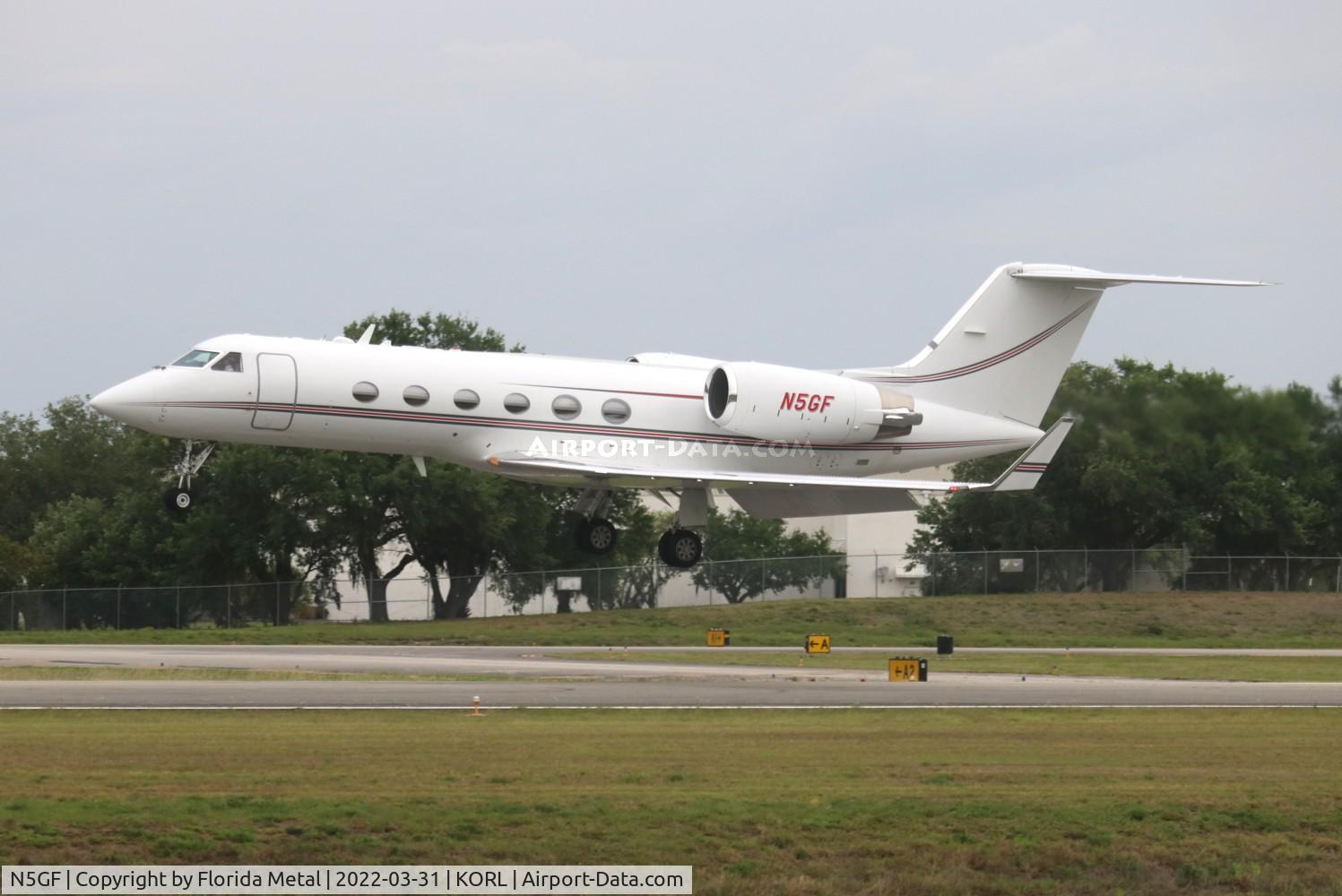 N5GF, 1995 Gulfstream Aerospace G-IV C/N 1277, G-IV zx