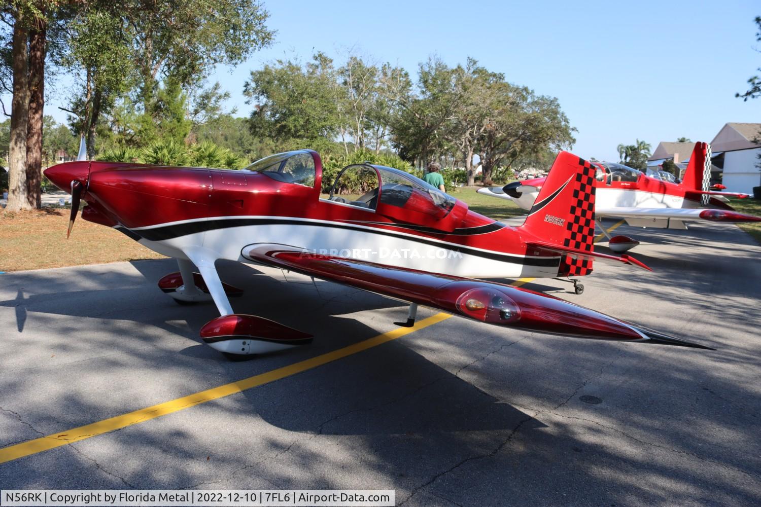 N56RK, Vans RV-7 C/N 73401, Spruce Creek 2022