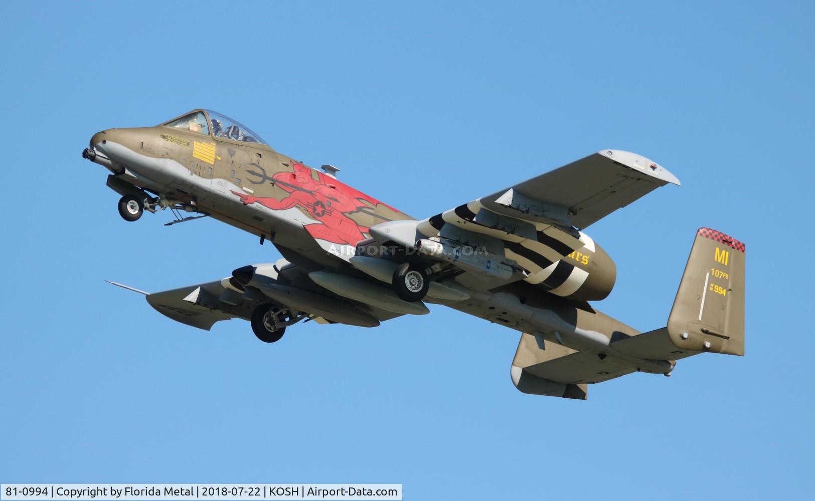 81-0994, 1981 Fairchild Republic A-10C Thunderbolt II C/N A10-0689, USAF A-10 zx