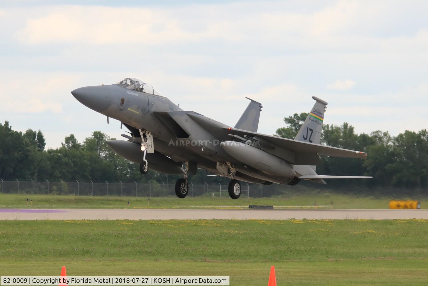 82-0009, 1982 McDonnell Douglas F-15C Eagle C/N 0820/C240, USAF F-15 zx