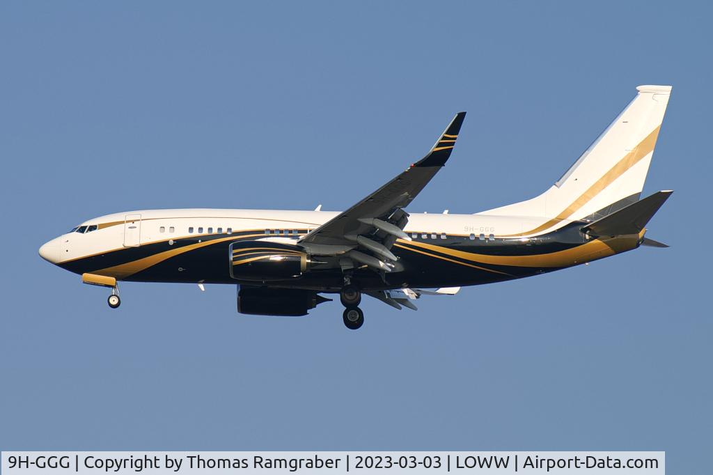 9H-GGG, 2012 Boeing 737-7BD C/N 40119, Jet Aviation Malta Boeing 737-7ZX(BBJ)