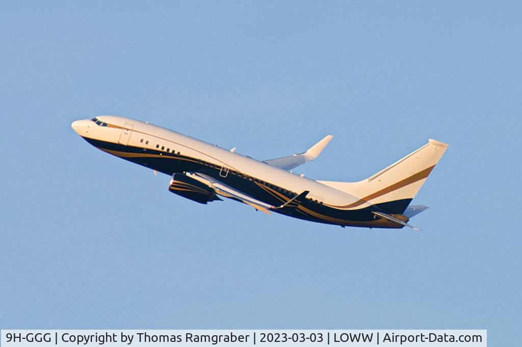 9H-GGG, 2012 Boeing 737-7BD C/N 40119, Jet Aviation Malta Boeing 737-7ZX(BBJ)