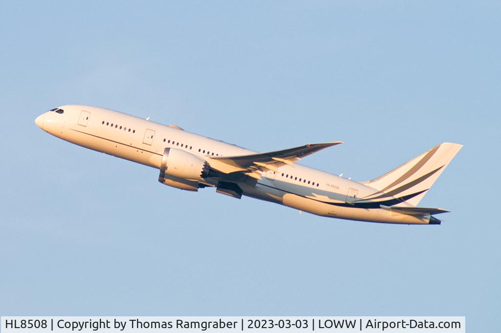 HL8508, 2010 Boeing 787-8 Dreamliner C/N 41987, private (Korean Air) Boeing 787-8 BBJ Dreamliner