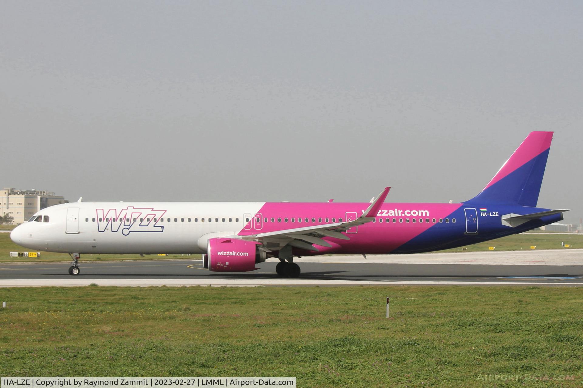 HA-LZE, 2021 Airbus A321-271NX C/N 10480, A321Neo HA-LZE Wizzair