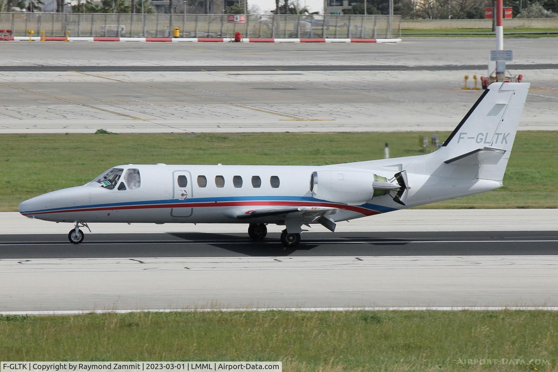 F-GLTK, 1989 Cessna 550 Citation II C/N 550-0609, Cessna 550 Citation II F-GLTK Valljet