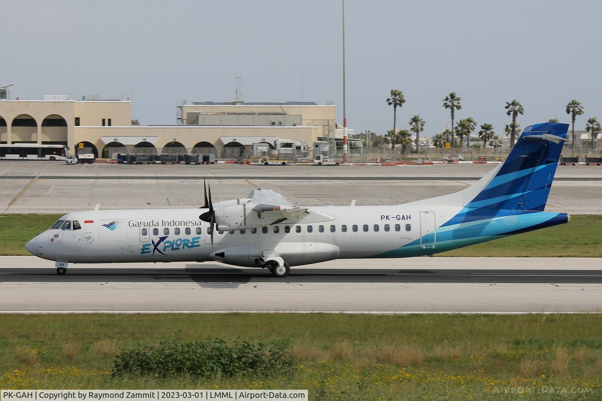 PK-GAH, 2014 ATR 72-600 C/N 1181, ATR-72 PK-GAH Garuda Indonesia