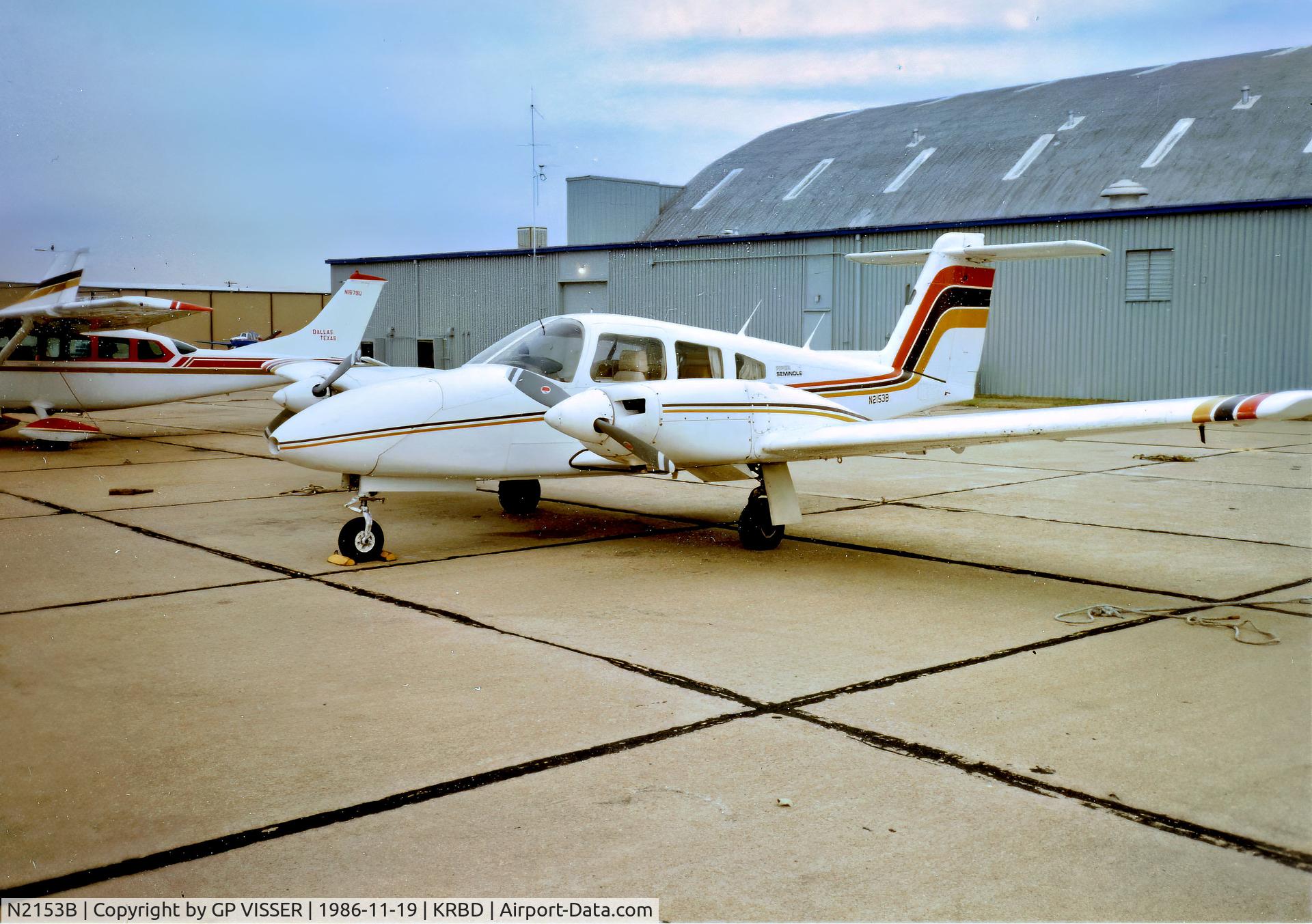 N2153B, 1978 Piper PA-44-180 Seminole C/N 44-7995099, ATP Training at Red Bird Airport