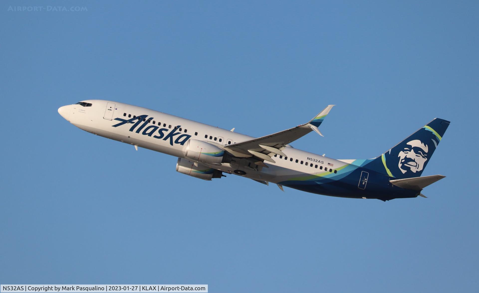 N532AS, 2010 Boeing 737-890 C/N 36346, Boeing 737-890