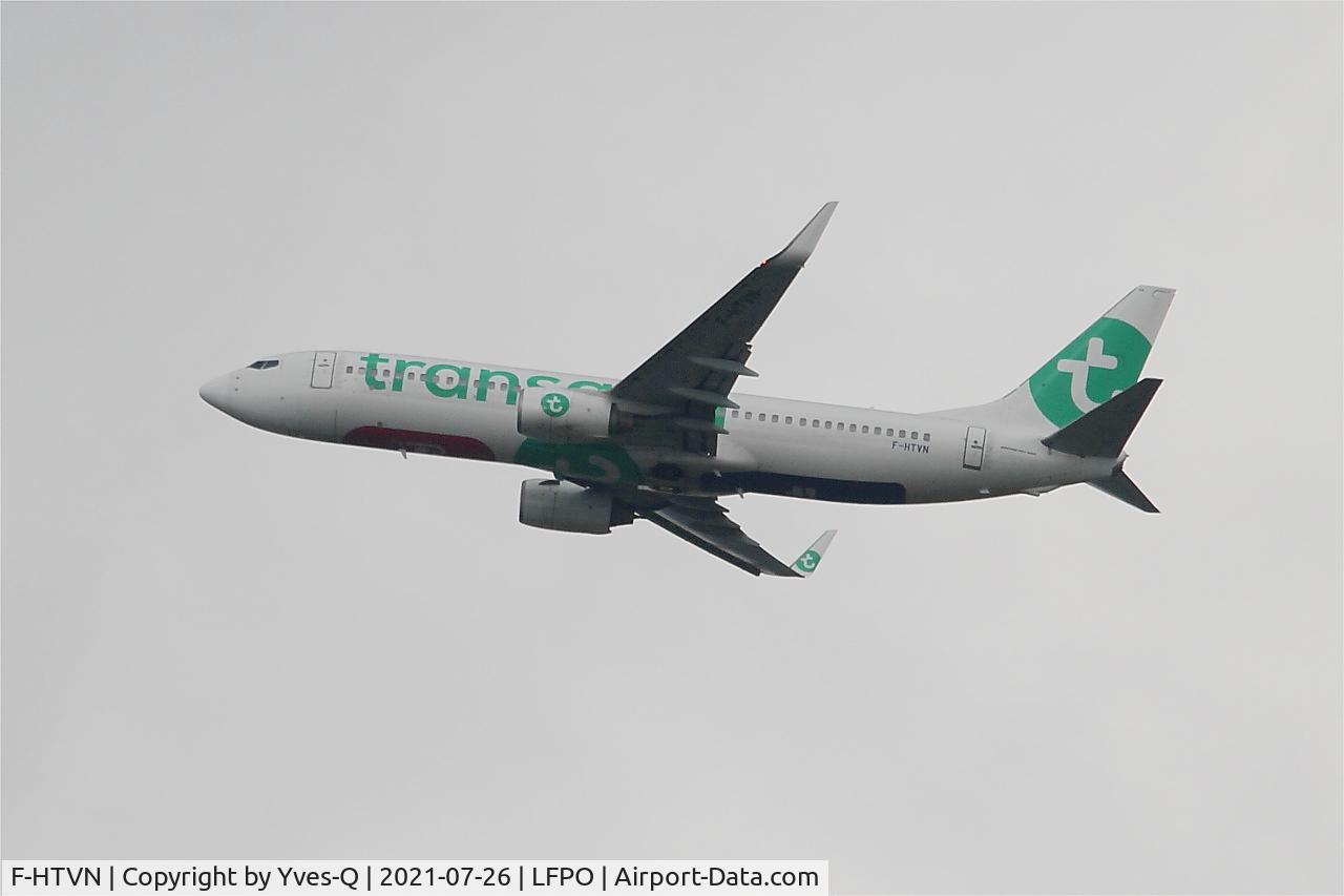 F-HTVN, 2006 Boeing 737-8GJ C/N 34896, Boeing 737-8GJ, Climbing from rwy 24, Paris Orly airport (LFPO - ORY)
