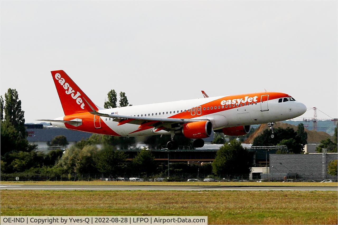 OE-IND, 2017 Airbus A320-214 C/N 7762, Airbus A320-214, Landing rwy 06, Paris Orly airport (LFPO - ORY)