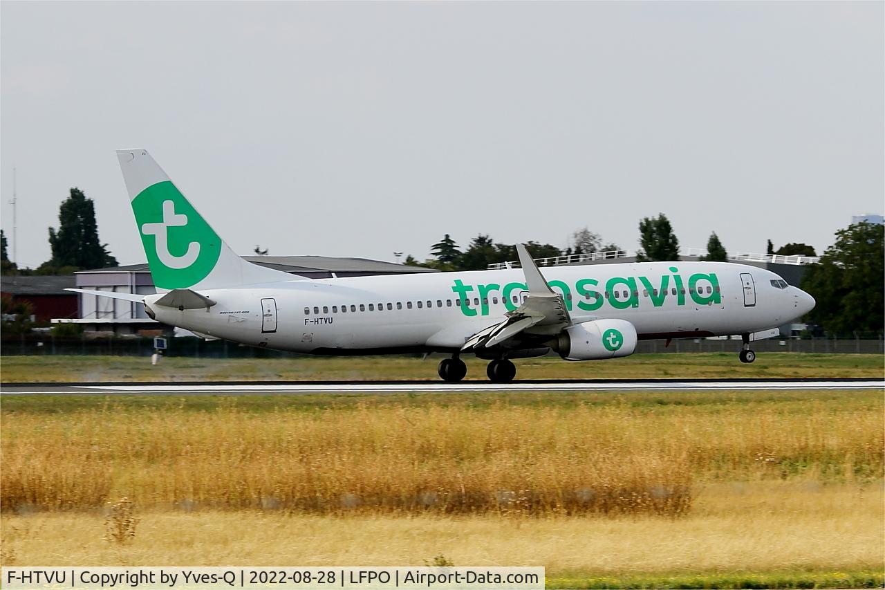 F-HTVU, 2012 Boeing 737-86J C/N 37770, Boeing 737-86J, Landing rwy 06, Paris Orly airport (LFPO - ORY)