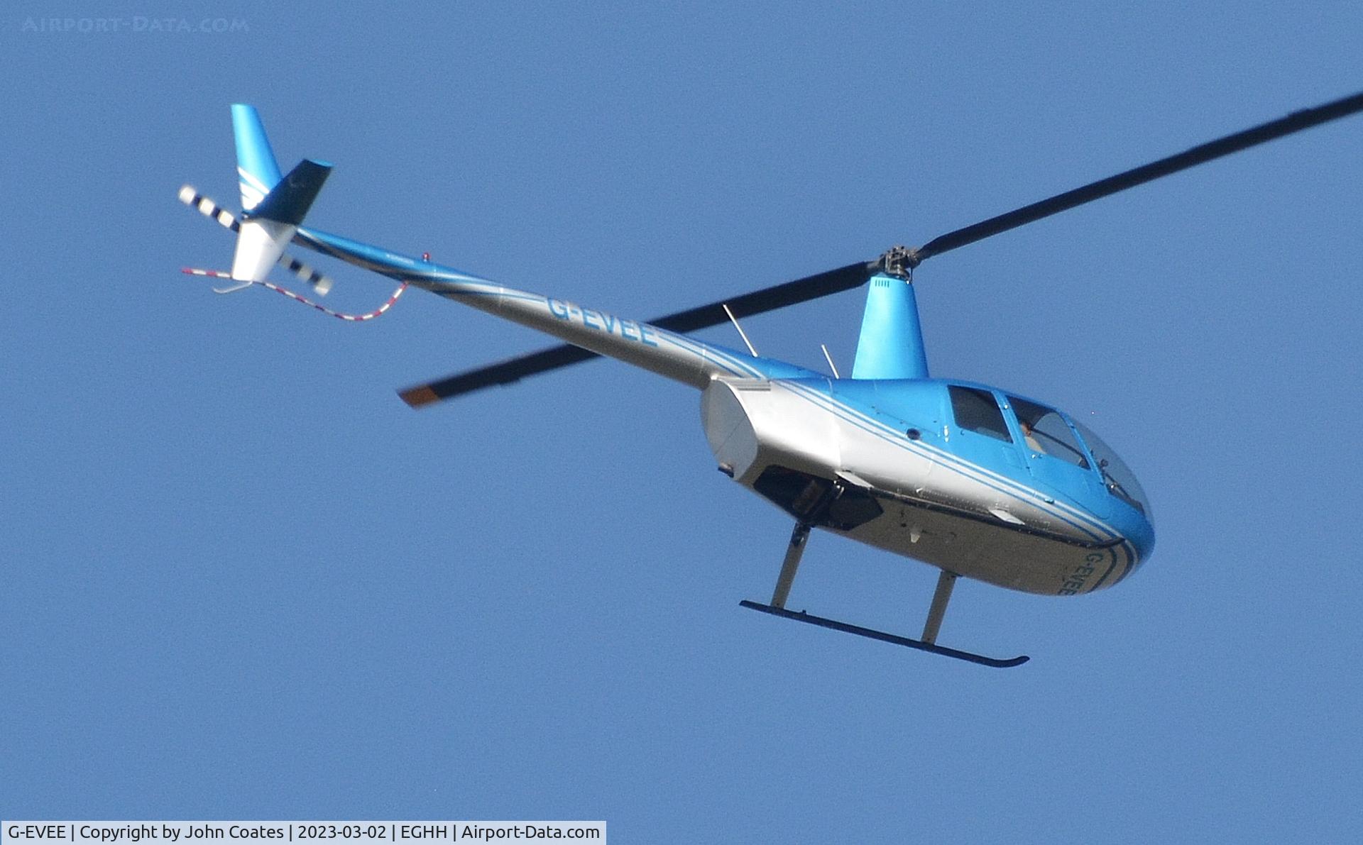 G-EVEE, 2005 Robinson R44 Raven C/N 1517, Near Lymington