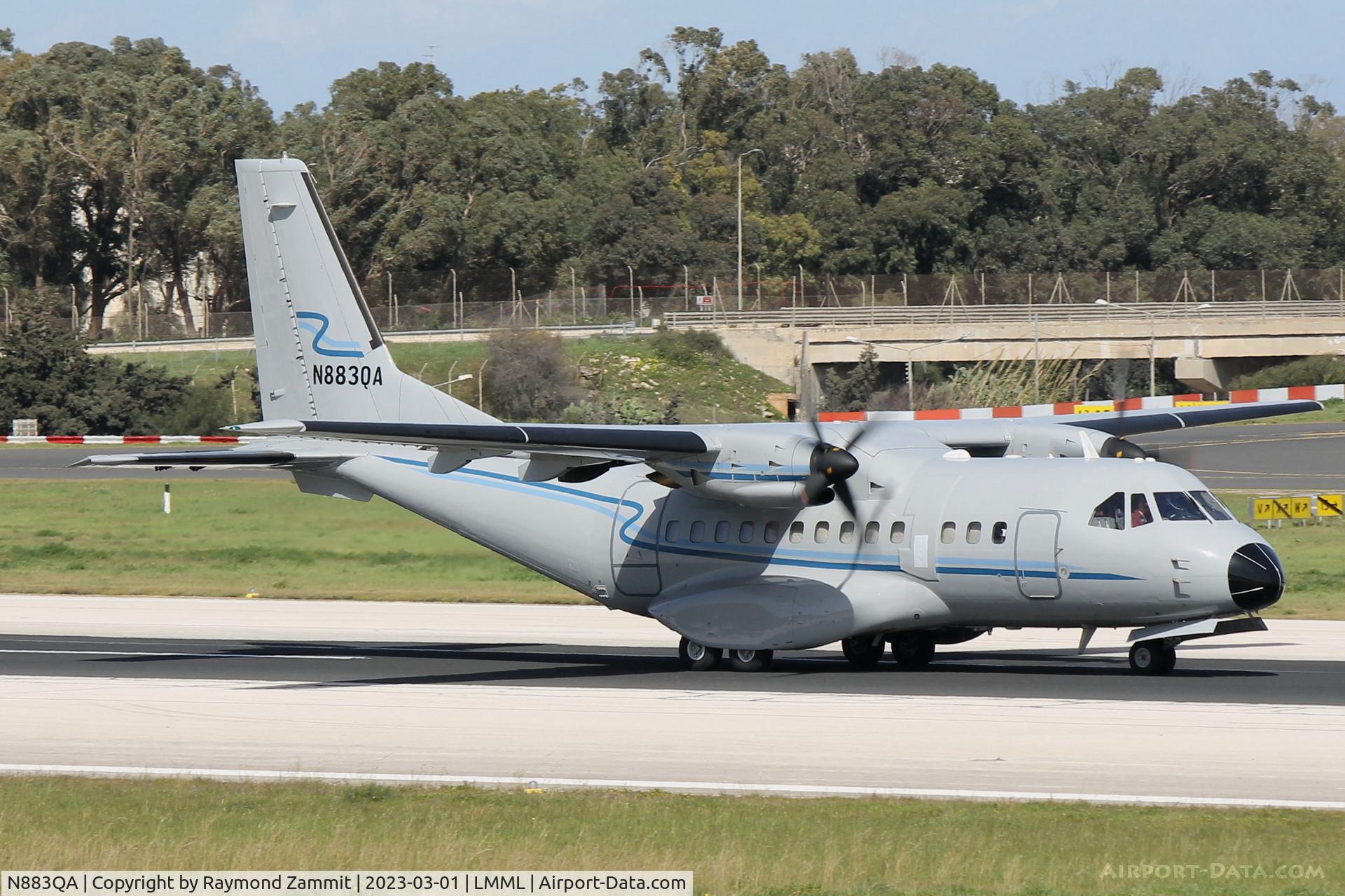 N883QA, 2002 CASA CN-235-300 C/N C135, Casa CN-235 N883QA Quality Aviation