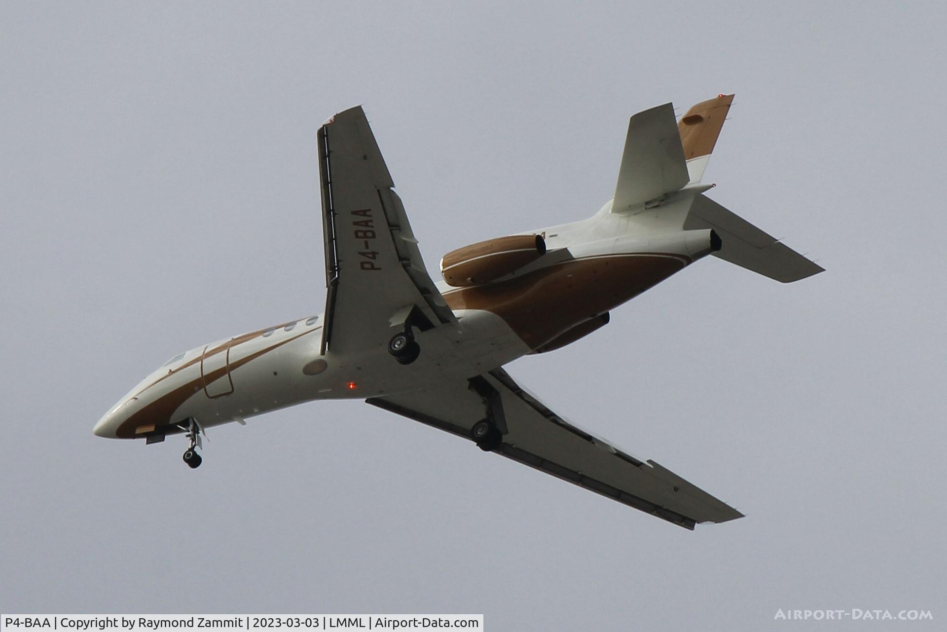 P4-BAA, 2001 Dassault Falcon 50 C/N 318, Dassault Falcon 50 P4-BAA Sonnig International Private Jets