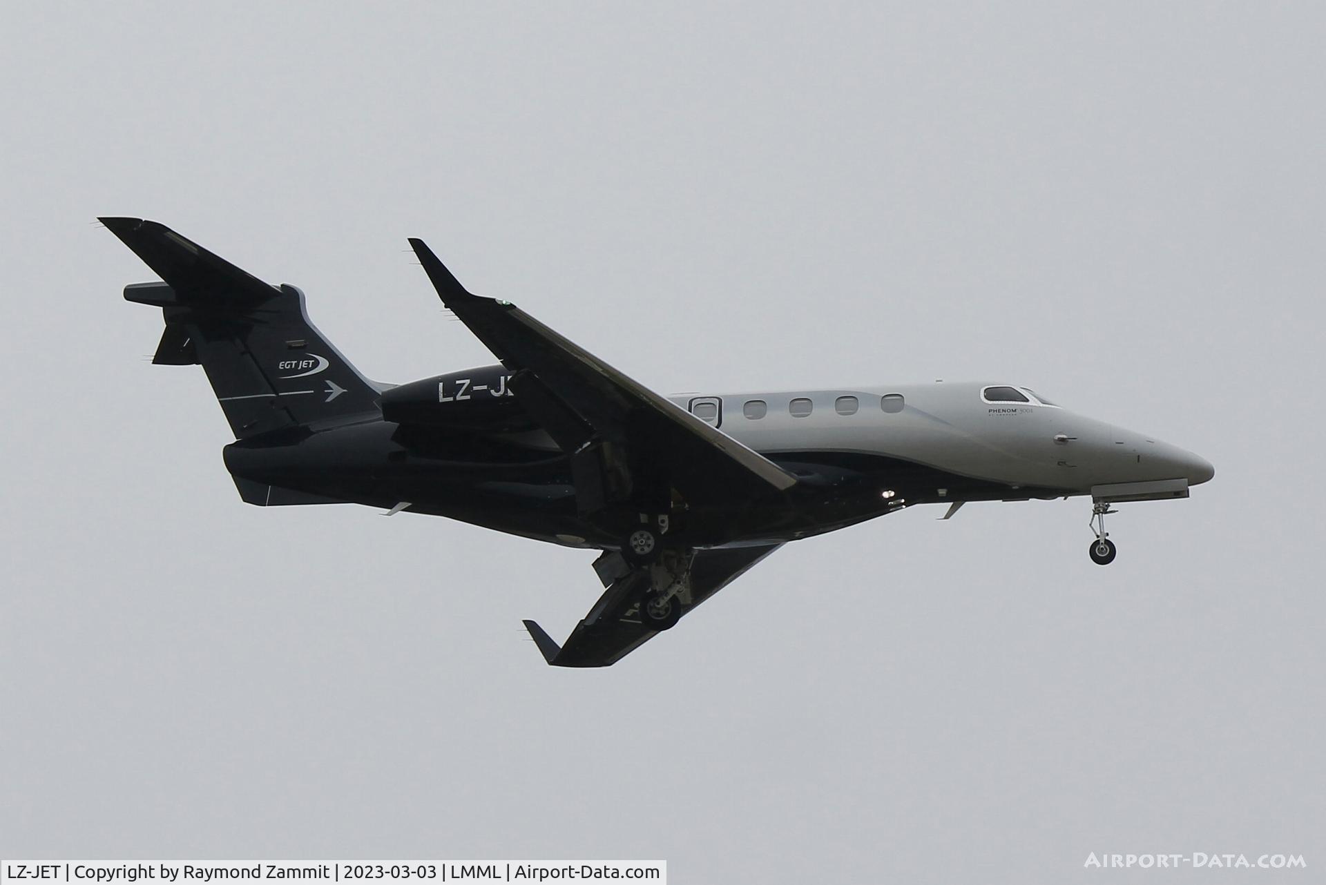LZ-JET, Embraer 505 Phenom 300E C/N 50500628, Embraer 505 Phenom 300E LZ-JET EGT Jets