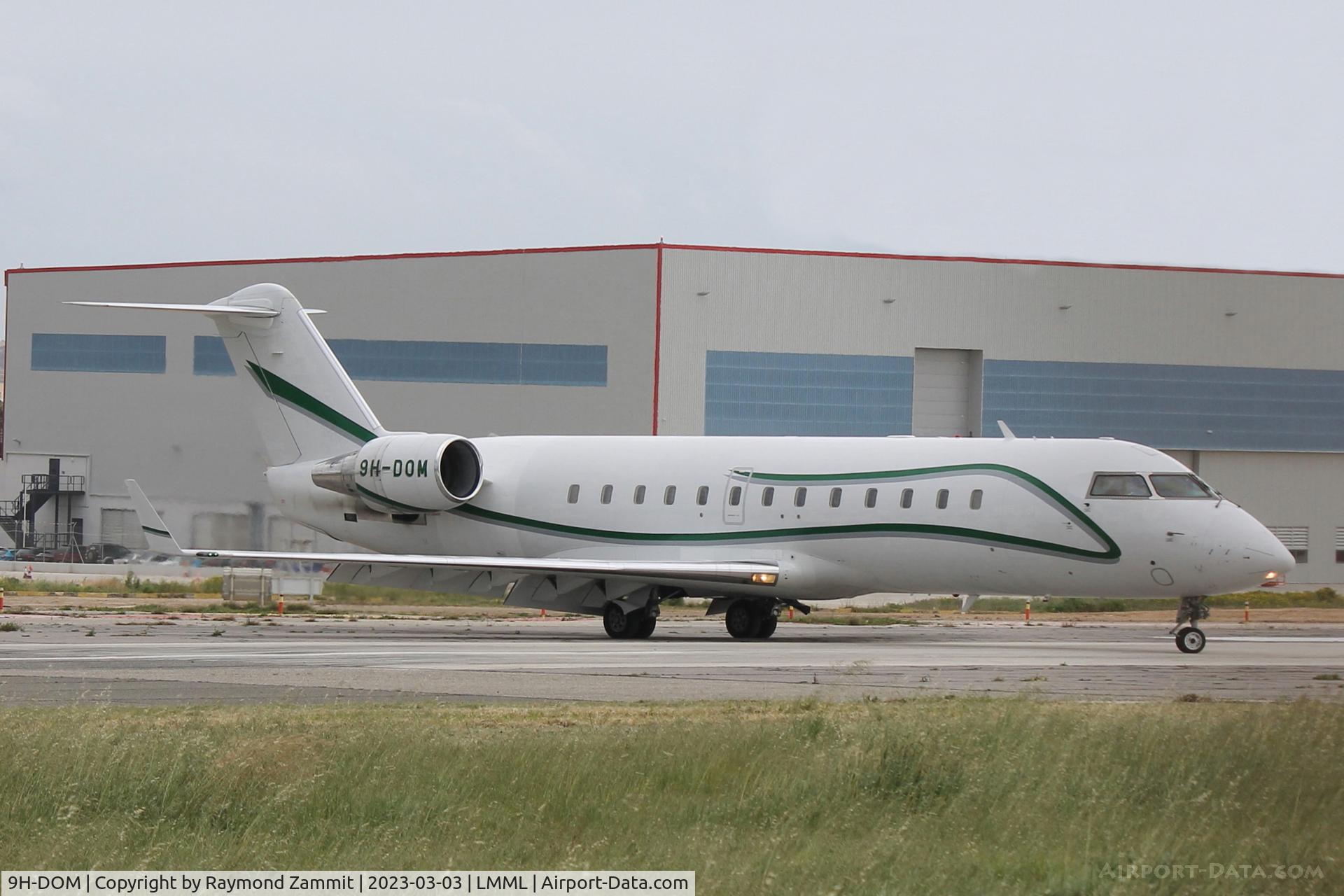 9H-DOM, 2007 Bombardier Challenger 850 (CL-600-2B19) C/N 8069, Bombardier Challenger 850 9H-DOM Air X