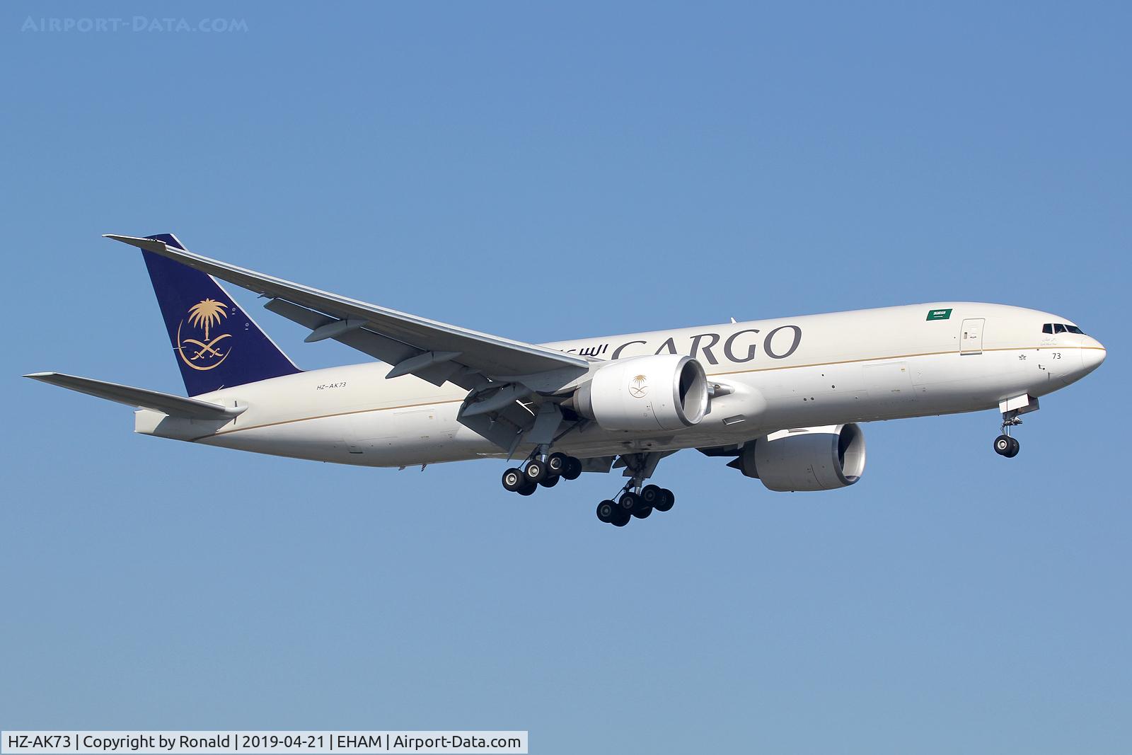HZ-AK73, 2015 Boeing 777-FFG C/N 60339, at spl
