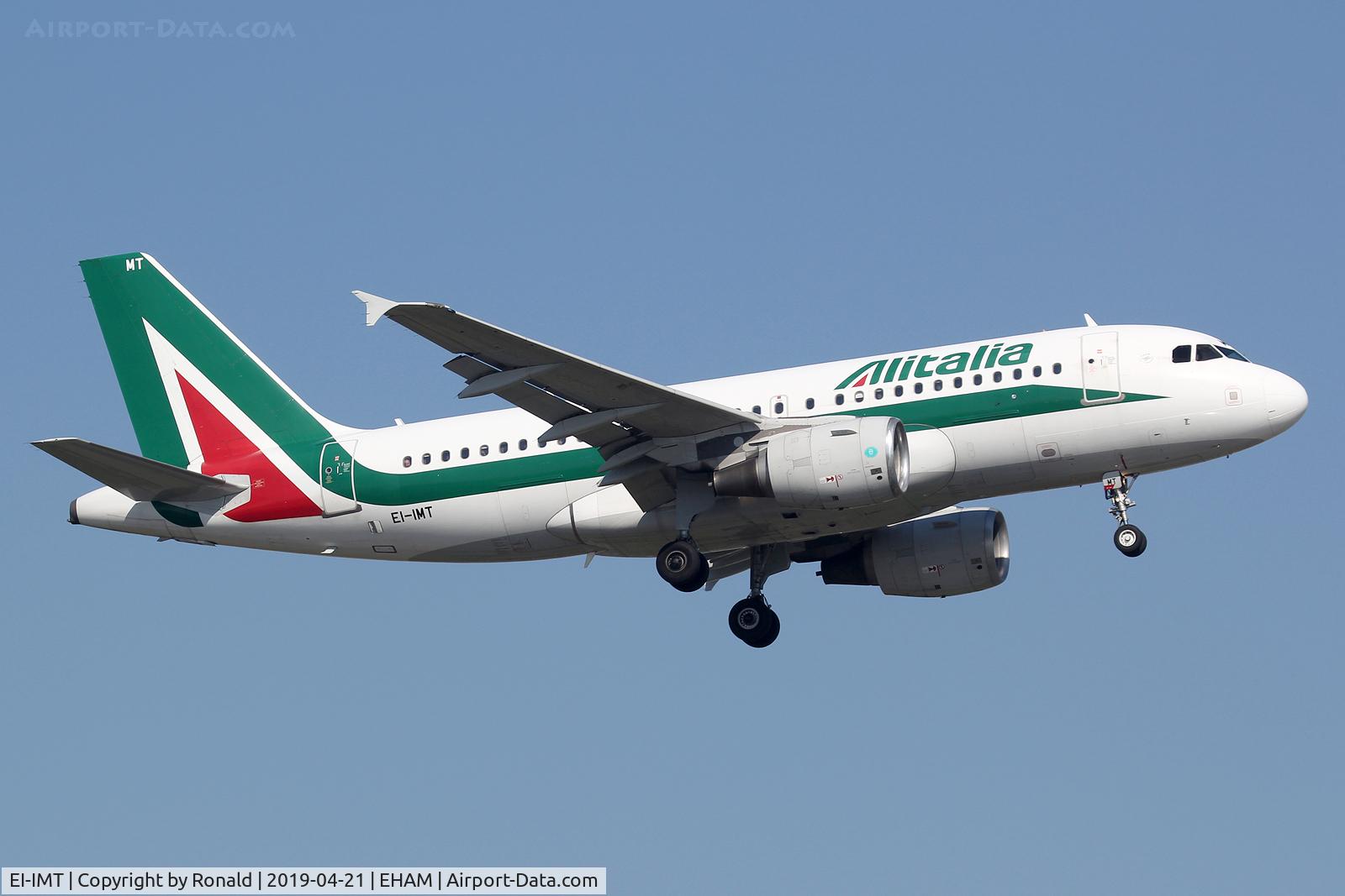 EI-IMT, 2012 Airbus A319-111 C/N 5018, at spl