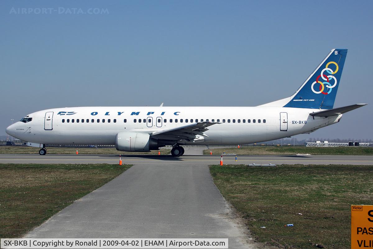 SX-BKB, 1991 Boeing 737-484 C/N 25314/2124, at spl
