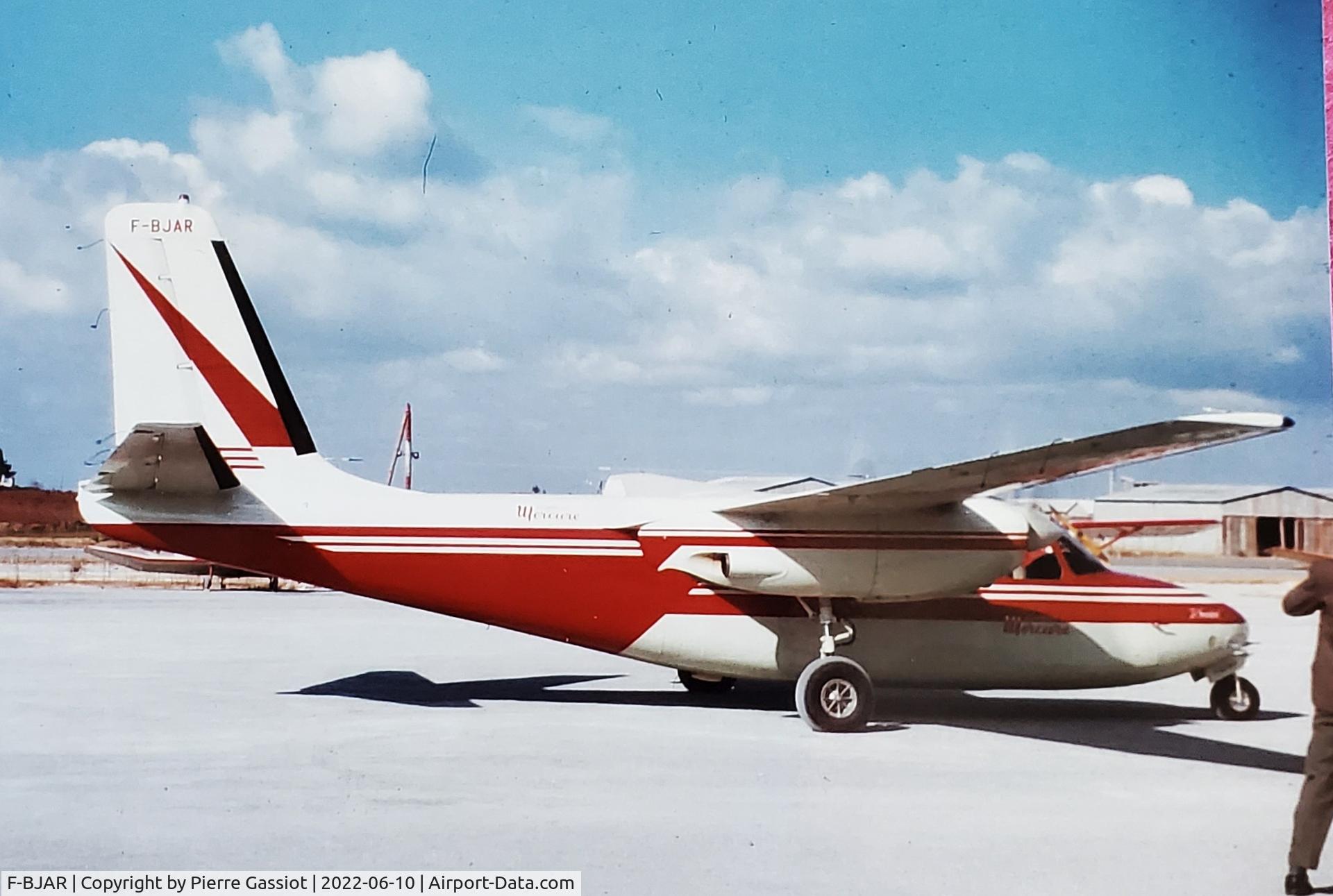 F-BJAR, Aero Commander 680E Commander C/N 687-16, Picture taken in Algeria in the sixties